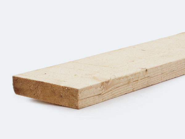 Доска обрезная сухая 25×100×6000