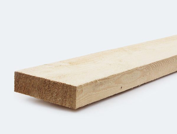 Доска обрезная сухая 40×100×6000